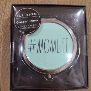 #MOMLIFE Rae Dunn compact magnifying mirror